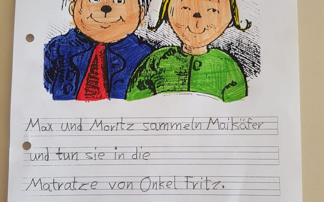 Projektwoche „Max und Moritz“